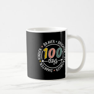 Mug 100 Jours D'École Smarter Kinder Plus Fort Brighte