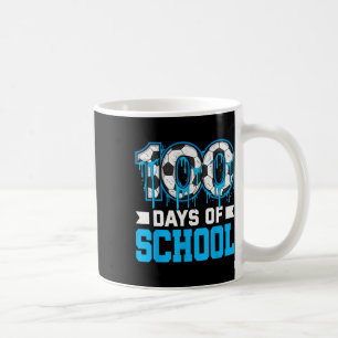 Mug 100 jours d'école Soccer Drip 100e jour d'école