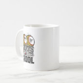 Mug 100 jours d'école Softbyll, enseignant 100e jour d (Devant gauche)