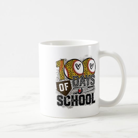 Mug 100 jours d'école Softbyll, enseignant 100e jour d (Droite)