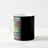 Mug 100 Jours D'École T-rex 100E Jour D'École (Devant gauche)