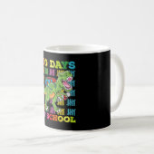 Mug 100 Jours D'école T Rex Dinosaure Enseignant Élève (Devant droit)