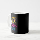 Mug 100 Jours D'École Unicorne Filles (Devant gauche)