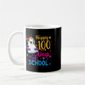 Mug 100 Jours D'École Unicorne Filles (Gauche)