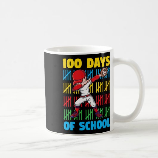 Mug 100 Jours D'Écoles Garçons 100E Jour D'École (Droite)