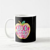 Mug 100 Jours D'Enseignant Enfants Rétro (Gauche)