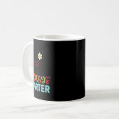 Mug 100 Jours Filles Plus Intelligentes Mignonne Lapin (Devant gauche)