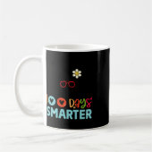 Mug 100 Jours Filles Plus Intelligentes Mignonne Lapin (Gauche)