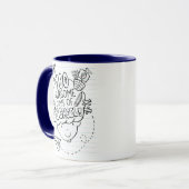 Mug 100 jours incroyables d'école (Devant gauche)