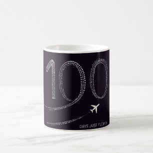 Mug 100 Jours Juste En Avion Par Jet