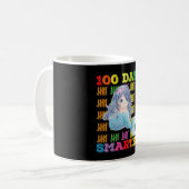 Mug 100 Jours Mermaid Smarter 100ème Jour De L'École (Devant gauche)