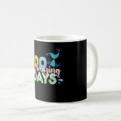 Mug 100 Jours merveilleux 100e Jour de l'école Sirène (Devant droit)