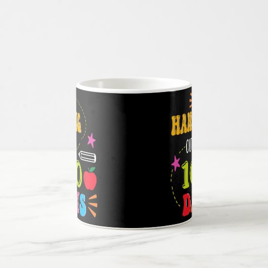 Mug 100 jours plus intelligent, 100 jours plus intelli (Centre)