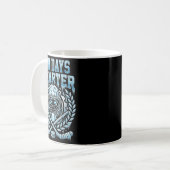 Mug 100 Jours Plus Intelligent Joyeux 100ème Jour D'Éc (Devant gauche)