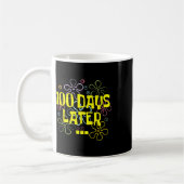 Mug 100 Jours Plus Tard Enseignant Et Élève 100E Jour (Gauche)
