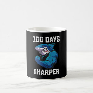 Mug 100 Jours Sharper Shark 100ème Jour De L'École Gym