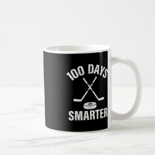 Mug 100 Jours Smarter School Hockey Sport Enseignant S (Droite)