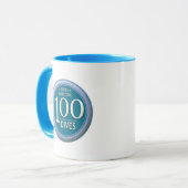 Mug 100 piqués (Devant gauche)
