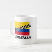 Mug 100 pour cent de COLOMBIEN (Devant gauche)