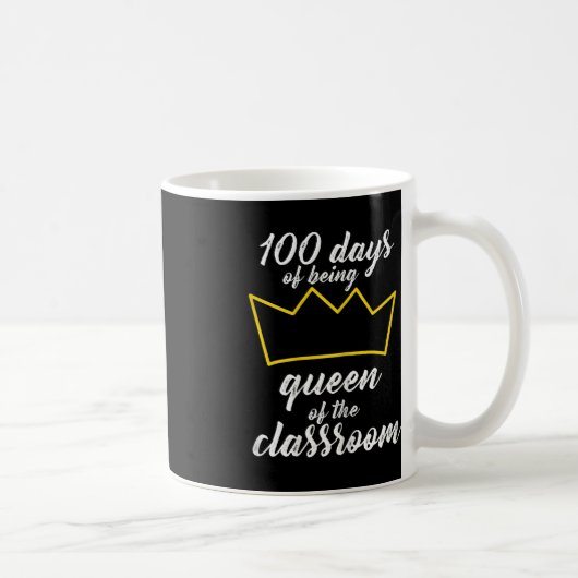 Mug 100e jour de conception scolaire pour les enseigna (Droite)