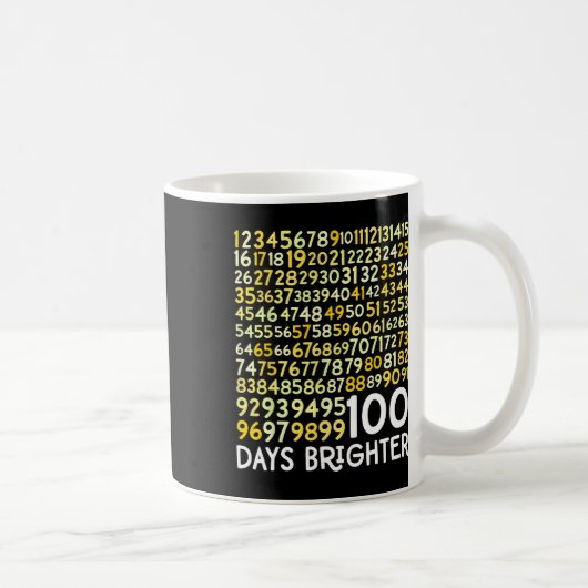 Mug 100e Jour De L'École Enseignant 100 Jours De Mathé (Droite)