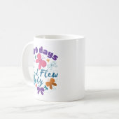 Mug 100e Jour de l'école Papillon 100 jours volés par (Devant gauche)