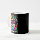 Mug 100e jour d'école Joyeux 100 jours Équation mathém (Devant gauche)