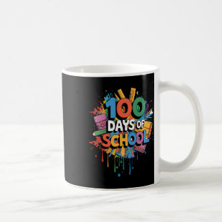 Mug 100e jour drôle tenue enseignant & élève 100 D