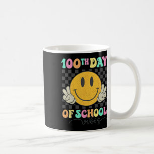 Mug 100ème Jour De Vibes Scolaires Mignonne Sourire Vi