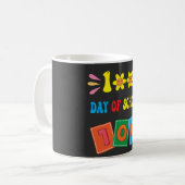 Mug 100ème jour d'école, Funny 100 Jours (Devant gauche)