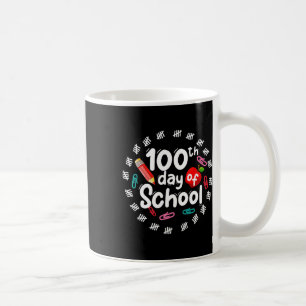 Mug 100ème Jour D'École Pour Enseignants Enfants 100 J