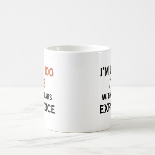 Mug 100th conceptions fraîches d'anniversaire (Centre)