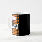 Mug 100th Day Of School Basketball Kids 100 Days Of Sc (Devant gauche)