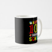Mug 100th Day Of School Teachers Students 100 Days Of  (Devant droit)