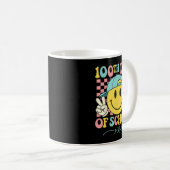 Mug 100th Day Of School Vibes 100 Days Teacher Boy Gir (Devant droit)