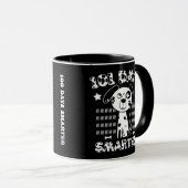 Mug 101 Jours Chien dalmate plus intelligent Cute Anim (Devant droit)