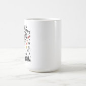 Mug 101 Jours d'École Chien Mignon Retour à l'École (Centre)