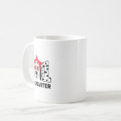 Mug 101 jours plus intelligent 101e jour école dalmati (Devant gauche)