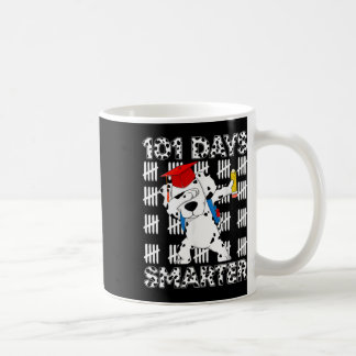 Mug 101 jours plus intelligents Joyeux 100ème jour d'é