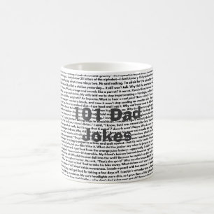 Mug 101 Papa plaisante, Drôle papa