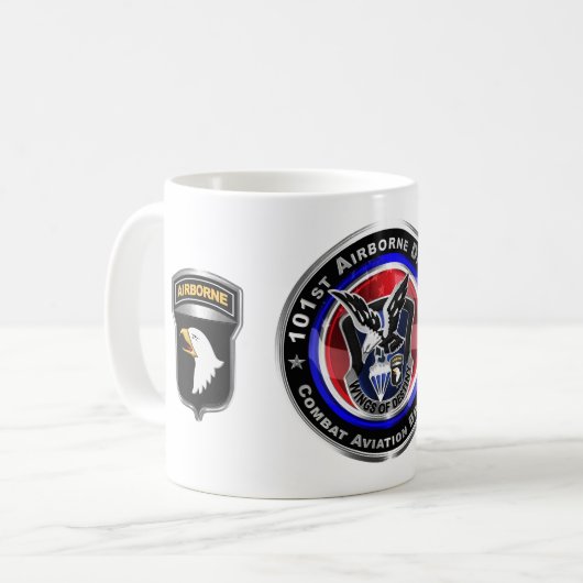 Mug 101e division aéroportée Brigade d'aviation de com (Devant gauche)