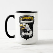 Mug 101e division aéroportée "Eagles hurlants" Personn (Gauche)