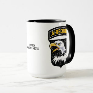 Mug 101e division aéroportée "Eagles hurlants" Personn