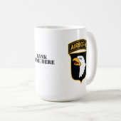 Mug 101e division aéroportée - Militaire américain (Devant droit)