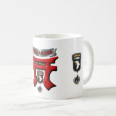 Mug 101e division aéroportée Rakkasans (Devant droit)