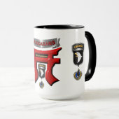 Mug 101e division aéroportée Rakkasans (Devant droit)
