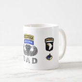 Mug 101e division aéroportée Ranger Airborne Papa (Devant droit)