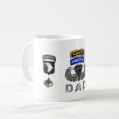 Mug 101e division aéroportée Ranger Airborne Papa (Devant gauche)