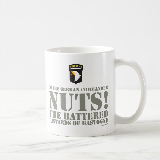 Mug 101st AÉROPORTÉ - ÉCROUS ! (Droite)