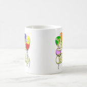 Mug 101st Anniversaire avec des ballons (Centre)